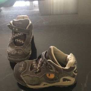Stride Rite boys dinosaur boots